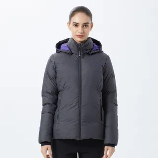 【Hilltop 山頂鳥】Interurban 女款可拆帽超潑水保暖蓄熱外套 PF22XF10 黑