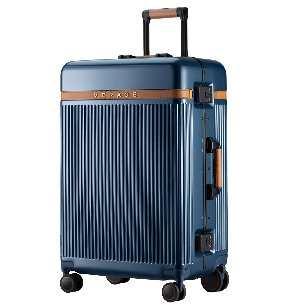 【Verage 維麗杰】29吋英式復古系列行李箱(海潮藍)