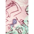 【Marushin 丸真】迪士尼 迪士尼公主 多功能絨毛毯 80x150cm 浪漫花朵(生活 雜貨)