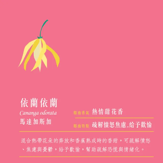 【愛爾蘭-自然之事】100%有機伊蘭伊蘭單方純精油12ml-熱情花香(☆好桃花不斷☆釋放壓力)