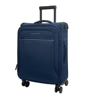 【Verage 維麗杰】19吋 托雷多系列布箱登機箱/布箱/布面行李箱/布面箱(海潮藍)