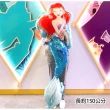 【TDL】迪士尼公主小美人魚絨毛娃娃玩偶長抱枕150公分 17-0189