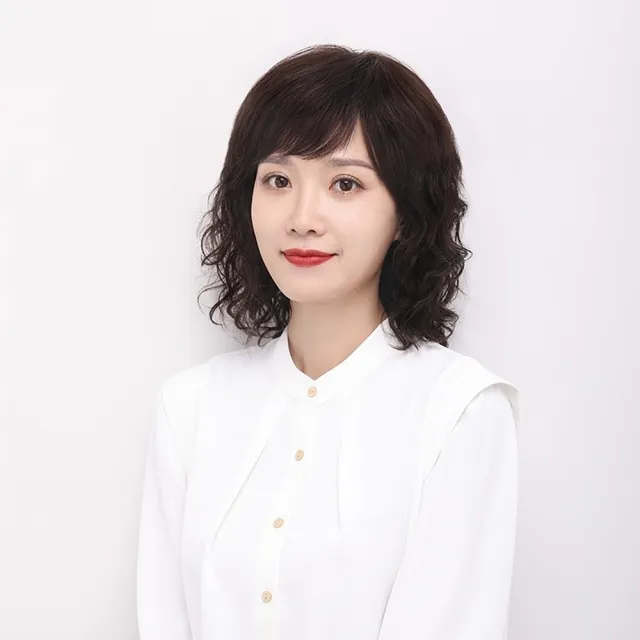 【巴黎精品】現貨+預購 女假髮整頂真髮透氣假髮片輕量假髮免打理隱形增髮整頂假髮(微捲中長髮2色p1ad15)