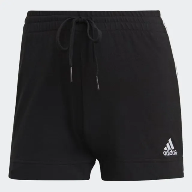 【adidas 愛迪達】短褲 女款 運動褲 亞規 W 3S SJ SHO 黑 GM5523