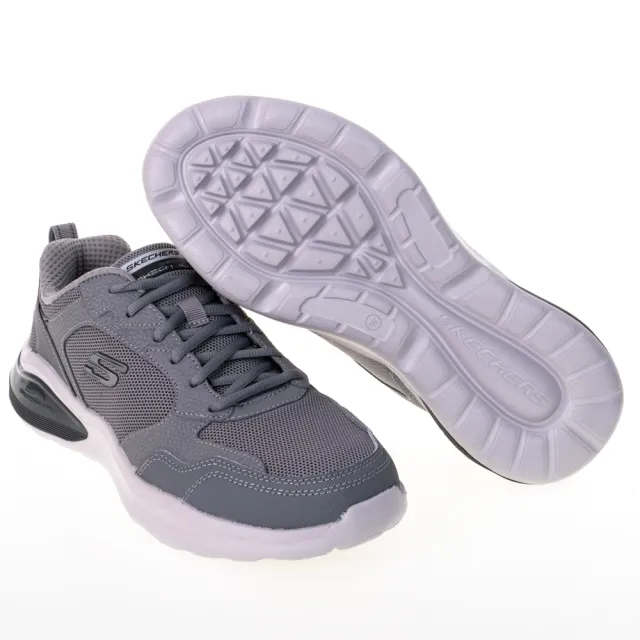 【SKECHERS】男鞋 運動系列 AIR CUSHIONING 寬楦款(232560WGRY)