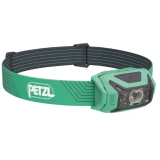 【PETZL】ACTIK 超輕量標準頭燈450流明.IPX4防水.LED頭燈(E063AA02 綠)