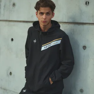 【LE COQ SPORTIF 公雞】官方直營 運動基礎連帽外套 男女-3色-LWQ63762