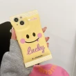 【LOYALTY】iPhone14Plus/14Pro/14ProMax元氣笑臉黃色餅乾袋糖果袋手機保護殼