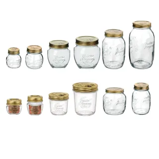 【Bormioli Rocco】義大利製四季果醬罐 12款任選 玻璃罐 密封罐 梅森罐(果醬罐 玻璃罐 儲物罐 梅森罐)