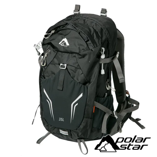 【PolarStar 桃源戶外】透氣網架健行背包35L P22752 共三色(戶外.旅遊.登山背包.後背包.肩背包)