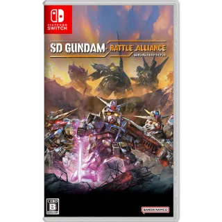 【Nintendo 任天堂】NS Switch SD GUNDAM SD鋼彈激鬥同盟(台灣公司貨-中文版)