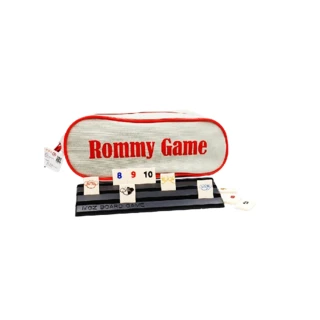 【漫格子】Rommy 數字遊戲 以色列麻將 袋裝變臉大牌標準2-4人(數字遊戲 益智桌遊 以色列麻將)