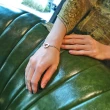 【mittag】complete a bracelet_圓滿a手鍊(上班族 職場 女性 簡約 俐落 升職禮 手環 飾品 銀飾)