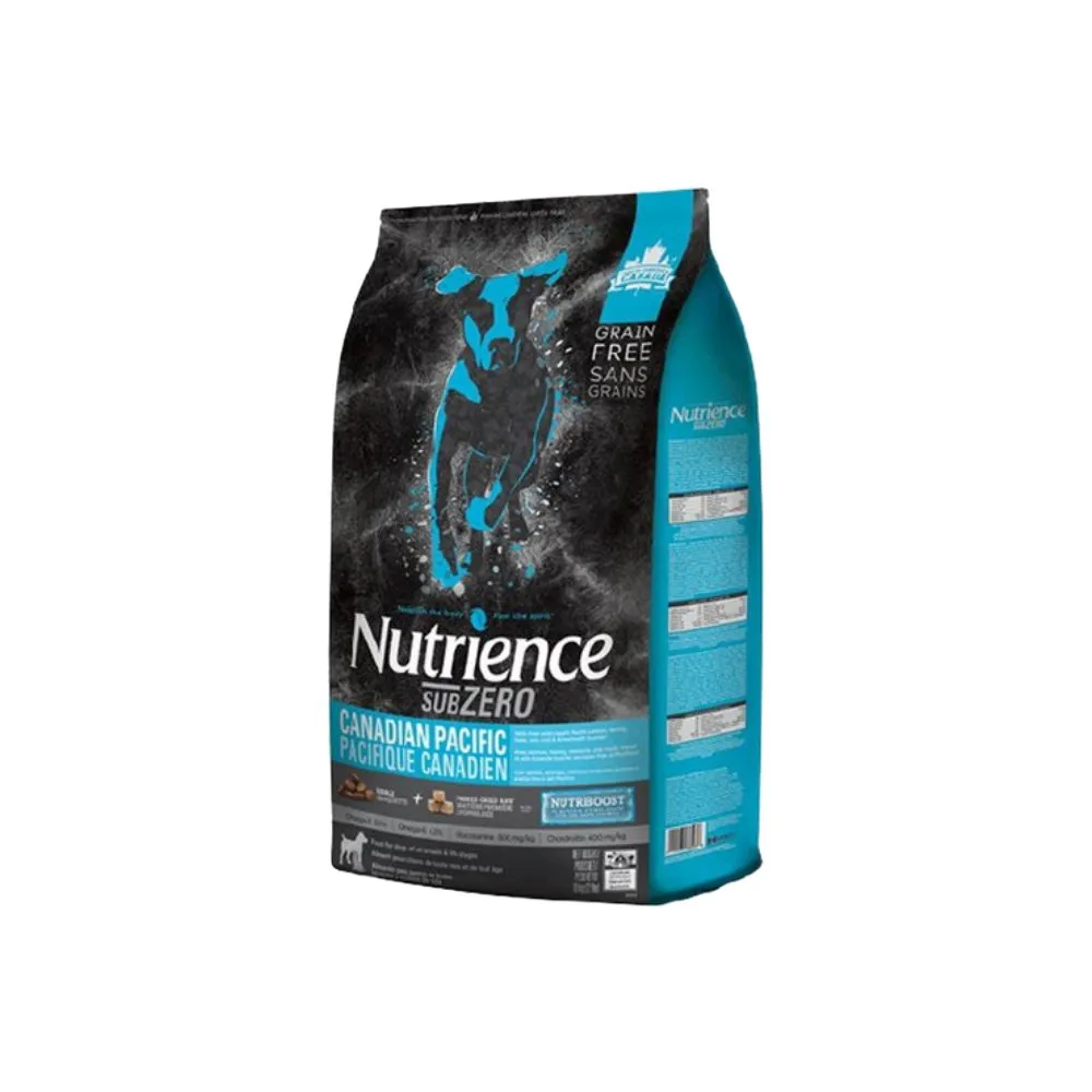 【Nutrience 紐崔斯】SUBZERO頂級無穀犬+凍乾（七種魚）5kg/11lbs(狗飼料、狗糧)