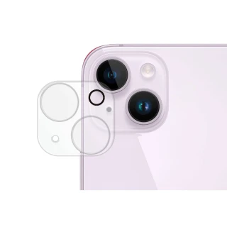 【Metal-Slim】Apple iPhone 14 /14 Plus 3D全包覆鋼化玻璃鏡頭貼