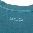 【KANGOL】短T 靛藍 刺繡小LOGO 休閒 中性(6225102781)