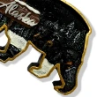 【A-ONE 匯旺】阿拉斯加熊世界旅行磁鐵+美國 外星人UFO燙貼2件組世界旅行磁鐵(C188+224)