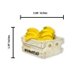 【A-ONE 匯旺】長灘島香蕉質感磁鐵+菲律賓補丁2件組可愛磁鐵 卡通磁鐵(C28+75)