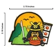 【A-ONE 匯旺】日本富士山味增留言板磁力貼+日本 Q版 古戰士補丁2件組磁鐵冰箱貼(F625+317)