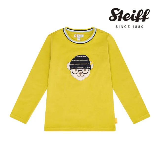 【STEIFF】熊頭童裝 長袖T(長袖上衣)