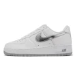 【NIKE 耐吉】Air Force 1 Low Retro 男鞋 白 銀 Color Of The Month 牙刷(DZ6755-100)