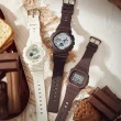 【CASIO 卡西歐】BABY-G 黑巧克力時尚雙顯腕錶 畢業 禮物(BA-130SW-5A)