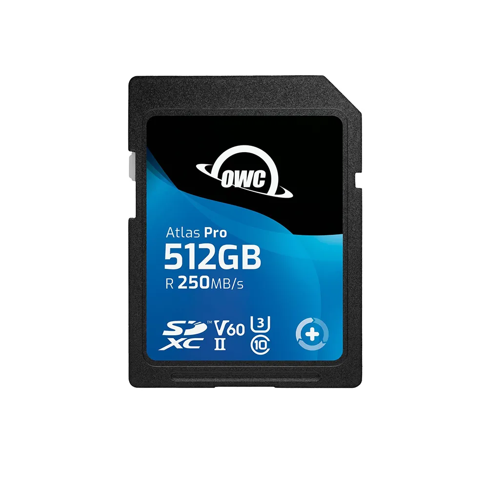 【OWC】Atlas Pro - 512GB SD 記憶卡(SDXC UHS-II V60)