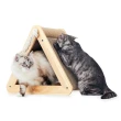 【IBIYAYA 依比呀呀】波西米亞雙面環保貓抓板-三角(FF2216)