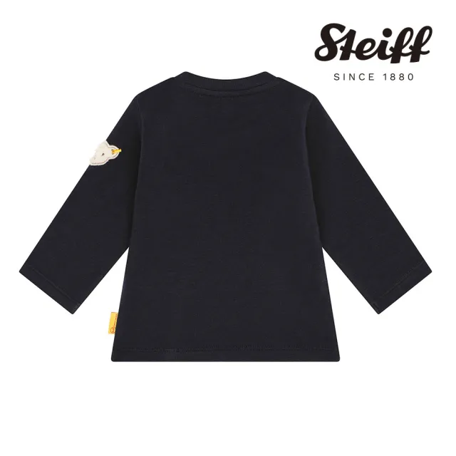 【STEIFF】熊頭童裝 內刷毛長袖T(長袖上衣)