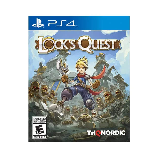 【SONY 索尼】PS4 洛克大冒險 Lock’s Quest(英文美版)