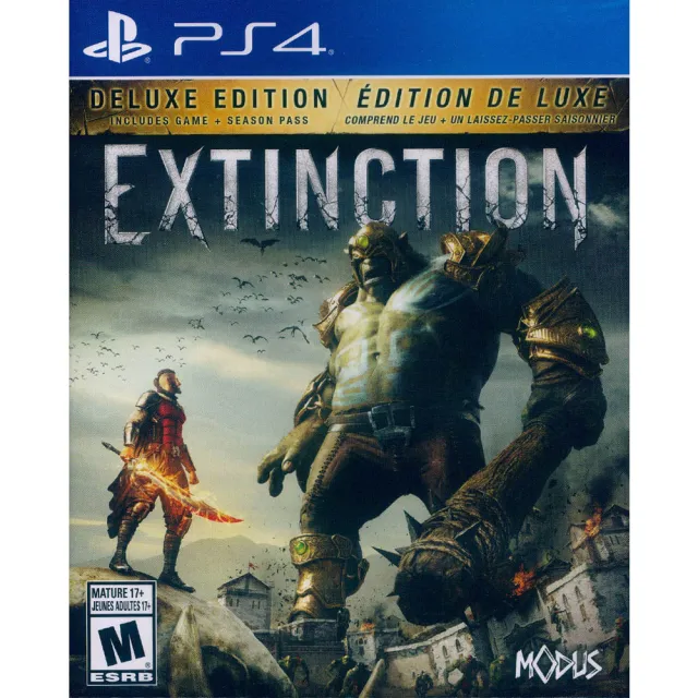 【SONY 索尼】PS4 絕滅殺機 豪華版 Extinction Deluxe Edition(英文美版)