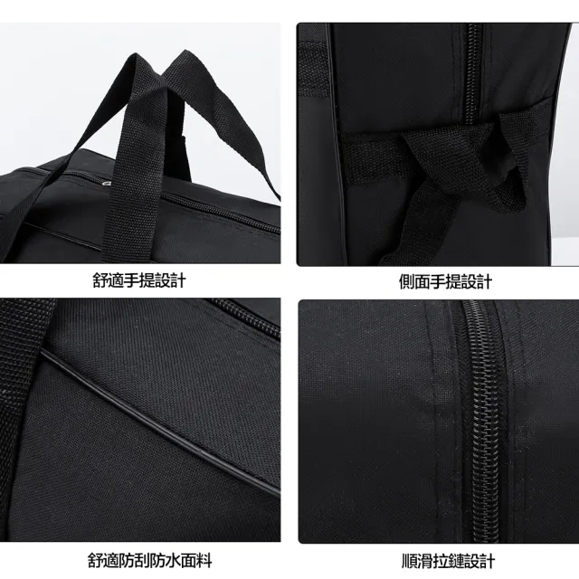 兩用可折疊帶輪子購物袋 旅行包包 旅行袋(兩層無側背帶)