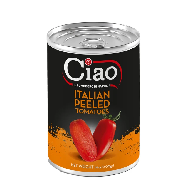 即期品【Ciao】義大利 去皮蕃茄 400g(效期20241231-)