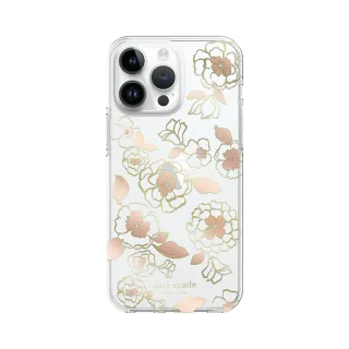 【KATE SPADE】iPhone 14 Pro 精品手機殼 金色年華(保護殼/手機套)