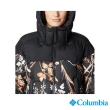 【Columbia 哥倫比亞 官方旗艦】女款-Omni-Heat保暖連帽外套-黑色(UWR02970 / 2022年秋冬)