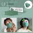 【JIUJIU 親親】韓式4D立體醫用口罩4盒組 紗霧系列(5片/盒)