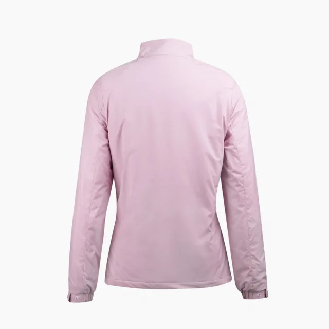 【PING】女款腰側沖孔防潑水休閒鋪棉外套-粉紅(蓄熱保溫/GOLF/高爾夫/RC22212-13)
