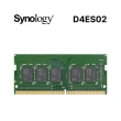【Synology 群暉科技】D4ES02 DDR4 2666 4GB ECC SO-DIMM 伺服器記憶體(拆封後無法退換貨)