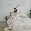 【BUHO 布歐】天絲萊賽爾印花+素色三件式兩用被床包組-單人(多款任選)