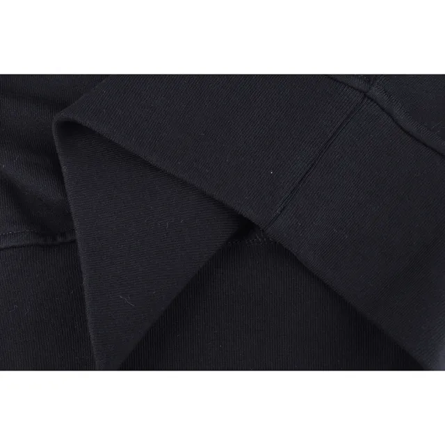 【RICK OWENS】RICK OWEN x CHAMPION聯名款草寫LOGO星星設計純棉長袖T恤(男款/黑)