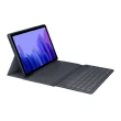 【SAMSUNG 三星】原廠 Galaxy Tab A7 書本式鍵盤皮套 - 灰(EF-DT500)