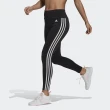 【adidas 愛迪達】W 3S 78 TIG 女 緊身褲 九分 亞洲版 運動 訓練 健身 高腰 透氣 黑(GL4040)