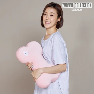 【YVONNE 以旺傢飾】兔兔立體小骨頭抱枕(LINE FRIENDS)