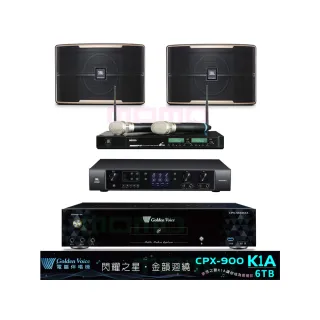 【金嗓】CPX-900 K1A+JBL BEYOND 1+ACT-941+JBL Pasion 10(6TB伴唱機+擴大機+無線麥克風+懸吊式喇叭)