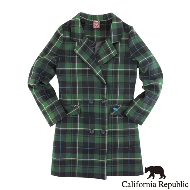 【California Republic】經典格西裝 女外套