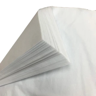 【CLEAN 克林】輕薄白棉紙 76x53cm 100張/包(包裝紙 襯衣紙 雪梨紙 內襯紙 宣紙 花束包裝 刺青紙 防塵紙)