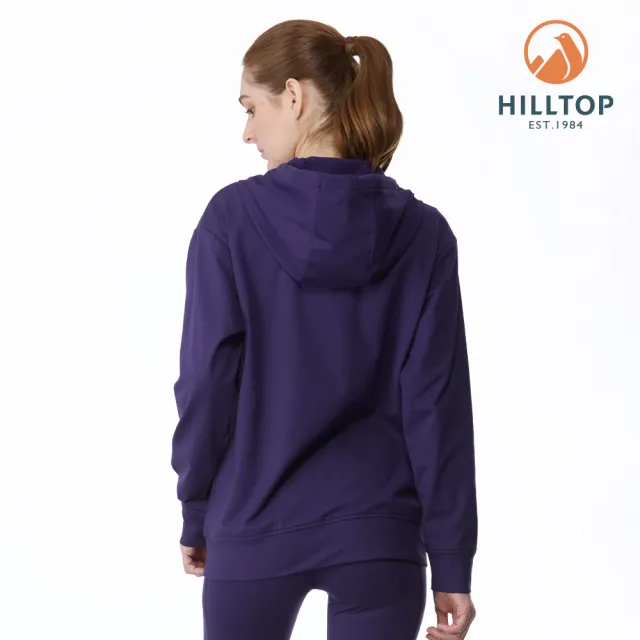 【Hilltop 山頂鳥】彈性外套 女款 紫｜PH22XFZ1ECJ0