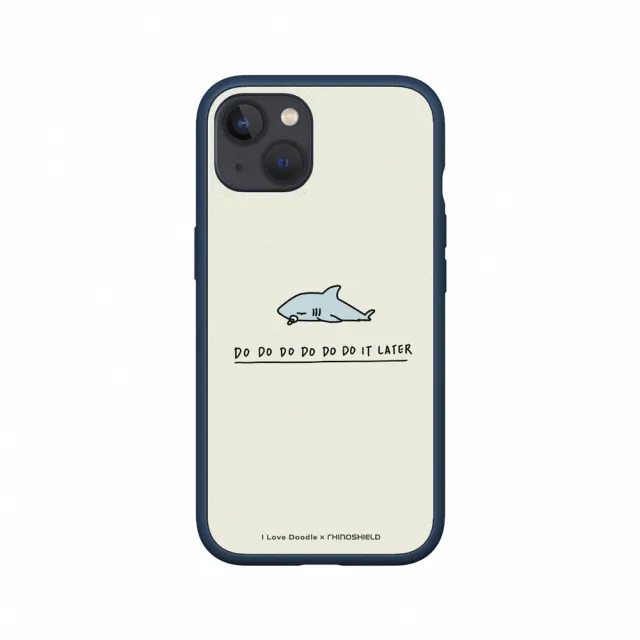 【RHINOSHIELD 犀牛盾】iPhone 12 mini/12 Pro/Max Mod NX手機殼/I Love Doodle-鯊魚(I Love Doodle)