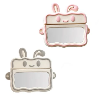 AirPods 第3代 可愛兔耳朵鏡面保護套