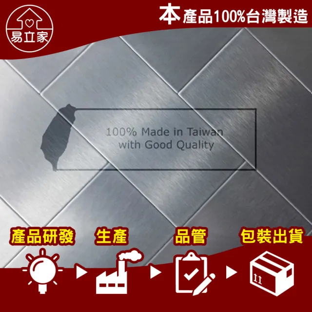 【Easy+ 易立家】正方形單勾貼片(超級黏膠無痕黏貼掛勾卡扣 補充替換用 不需輔助貼) 